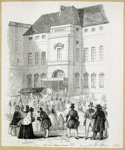 Ouverture du Musée Royal (Musée du Louvre), 15 mars - French School