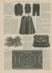 Page de La Mode Illustrée - French School
