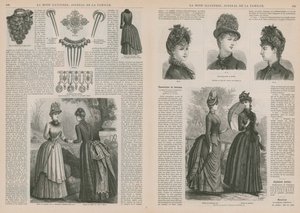 Page de La Mode Illustrée