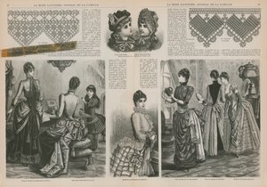 Page de La Mode Illustrée