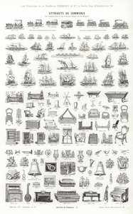 Page de Vignettes Typographiques - French School