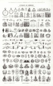 Page de Vignettes Typographiques - French School