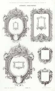 Page de Vignettes Typographiques - French School