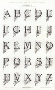 Page de Vignettes Typographiques