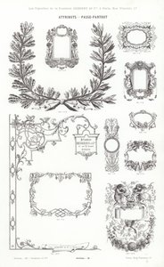 Page de Vignettes Typographiques