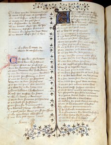 Page tirée du manuscrit « Comfort d