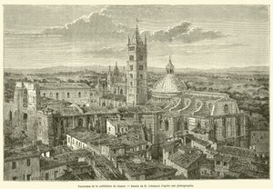 Panorama de la cathédrale de Sienne