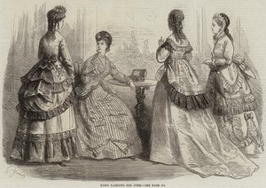 Modes de Paris pour juin (gravure)