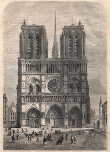 Paris : Notre Dame. Plan d