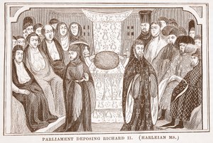 Le Parlement déposant Richard II