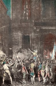 Patrouilles faites par le peuple de Paris pendant la Révolution française