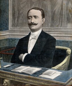 Paul Deschanel (1855-1922), nouveau président de la Chambre des députés - Une du journal "Le Petit Journal" du 26 juin