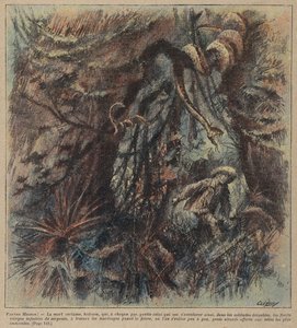 Pauvre Mignon by Edmond Ladoucette (colour litho) - French School