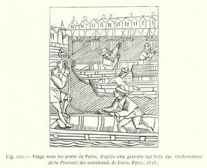 Péage sous les ponts de Paris (d