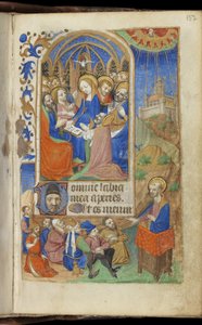 Pentecôte et scène de prêche, Livre d