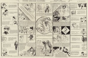 Petites annonces illustrées (gravure)