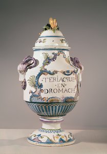 Pot pharmaceutique (faïence)