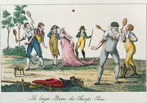 Jouer au tennis