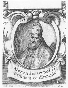 Pape Alexandre III (gravure)