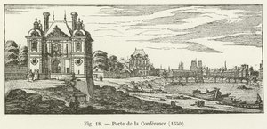 Porte de la Conférence, 1650 - French School