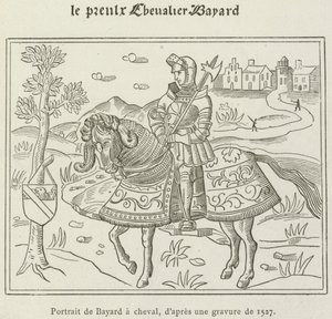 Portrait de Bayard a cheval