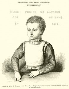 Portrait de Henri de Navarre, depuis Henri IV - French School