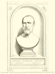 Portrait de Simart - French School