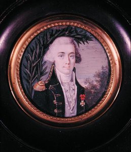 Portrait miniature de Jean-Baptiste d
