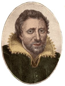 Portrait de Ben Jonson (1572-1637), auteur et dramaturge anglais - French School