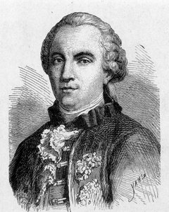 Portrait de Buffon (1707 - 1788) - dans « Album de la Science; savants illustres; Grandes découvertes » 1896.