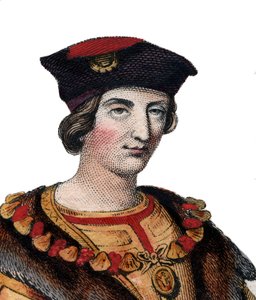 Portrait de Charles VIII de France (1470-1498) - French School