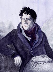 Portrait de Chateaubriand. Gravure du 19e siècle