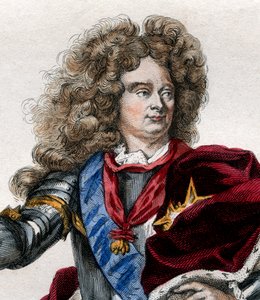 Portrait de Claude Louis Hector de Villars (1653-1734), maréchal de France - French School