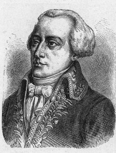 Portrait de Claude Louis Petiet (1749-1806), commissaire de guerre. Gravure de 1889. Collection privée