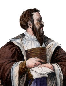 Portrait de Clément des Marets dit Marot (1496-1544)