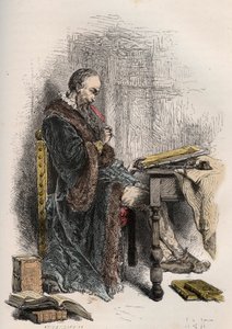 Portrait de Clément des Marets dit Marot - French School