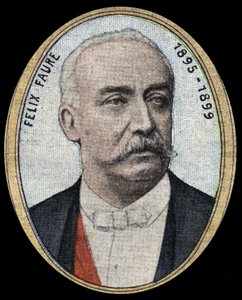 Portrait de Félix Faure, industriel et homme politique, Président de la République - French School