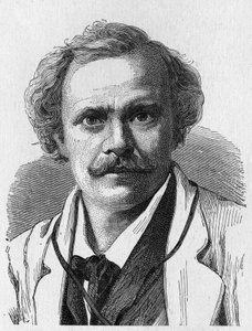 Portrait de Félix Nadar - dans « Album de la Science; savants illustres; Grandes découvertes » 1896. - French School
