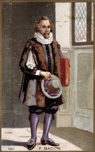 Portrait de Francis Bacon (1561-1626), homme d