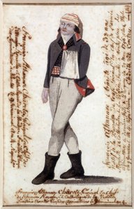 Portrait de François Athanase de Charette de la Contrie (1763-1796), bras en écharpe, chef royaliste de la Vendée - Musée Dobrée, Nantes - French School
