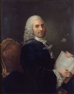 Portrait de François Quesnay (1694-1774) médecin de Louis XV et physiocrate, après 1743 - French School