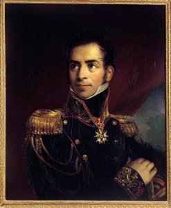 Portrait du général baron Gourgaud - French School