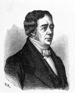 Portrait de Hans Christian Oerested (Oersted ou Orsted)