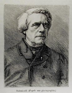 Portrait de Heinrich Daniel Ruhmkorff (1803-77) - French School