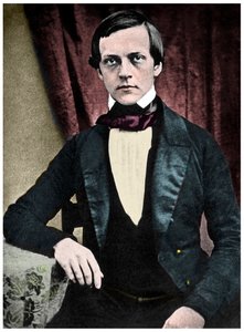 Portrait de Hermann von Helmholtz (1821-1894), physicien, anatomiste et physiologiste allemand - French School