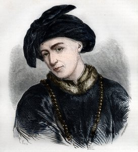 Portrait de Jan Hus (ou Jean Huss) - French School