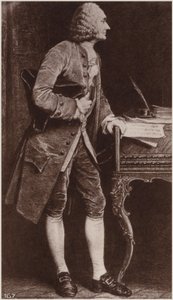 Portrait de Jean-Philippe Rameau - French School