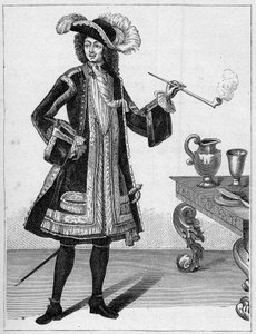 Portrait de Jean Bart (1651-1702), corsaire français. Gravure dans « La Marine et les colonies : commerce »