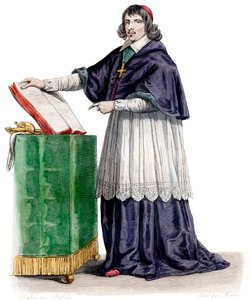 Portrait de Jean-François Paul de Gondi, Cardinal de Retz - French School
