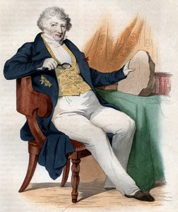 Portrait de Georges Cuvier (1769-1832), naturaliste et zoologiste français